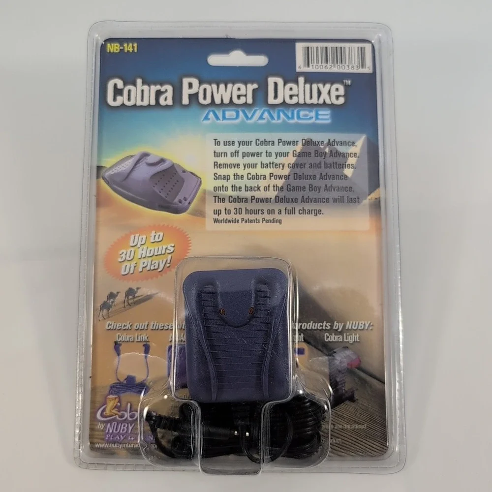 Cobra Power‎ Deluxe Advance Charger For Game Boy Advance GBA - New Sealed